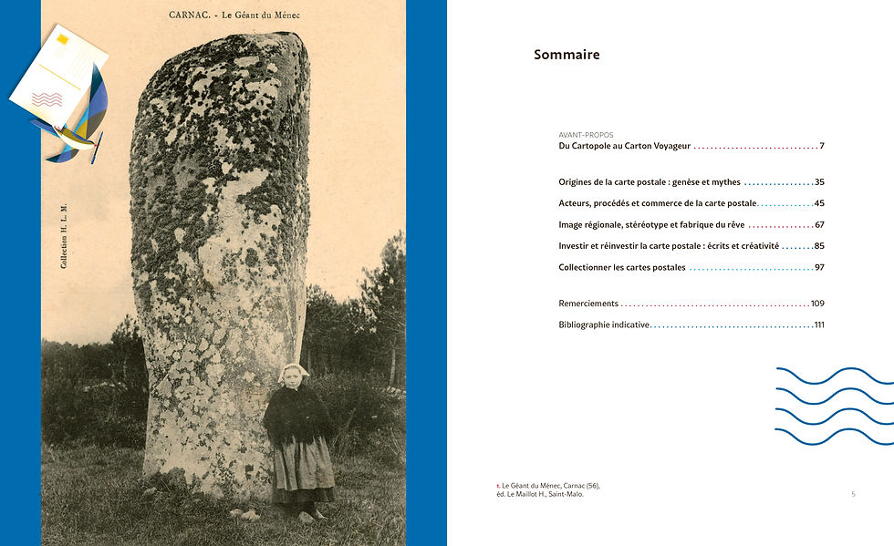 Miniature : La carte postale - Un voyage au fil des images et des mots