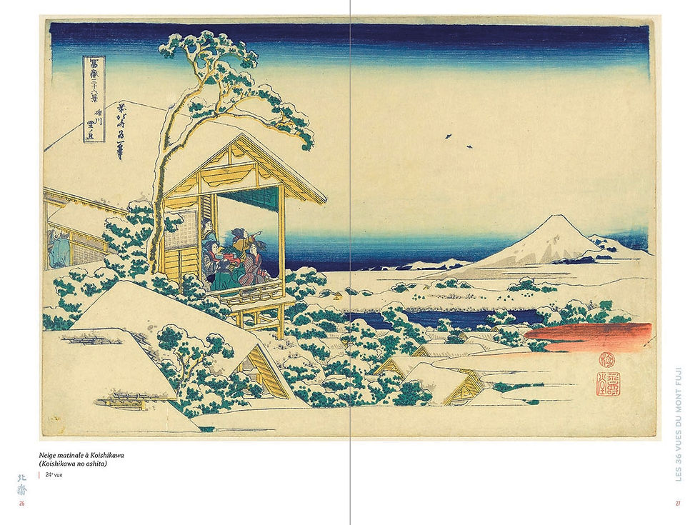 Miniature : Hokusai - Les 36 vues du mont Fuji