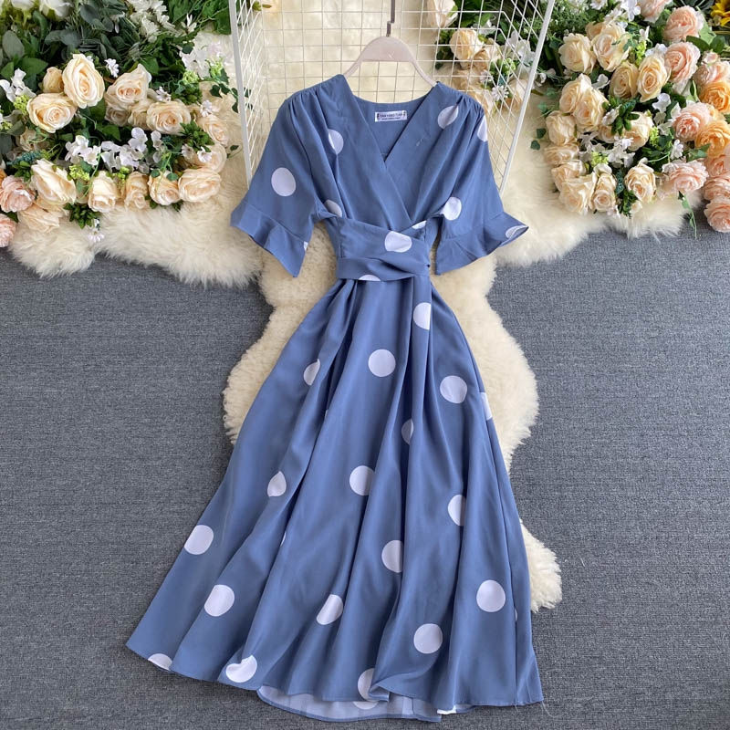 Thumbnail: Free Size Vintage Women's Party Dress