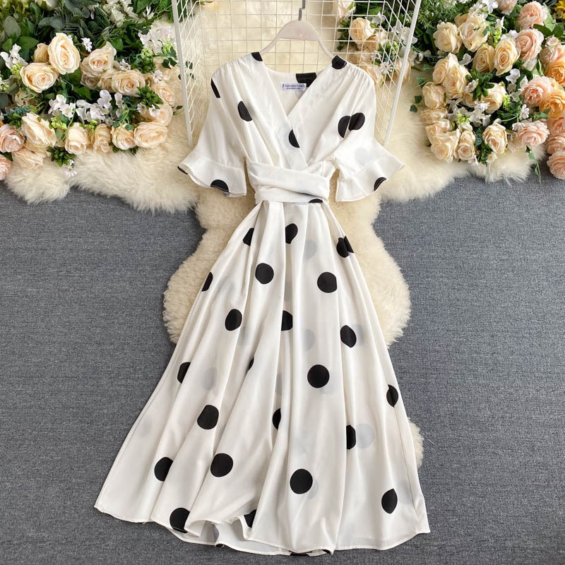 Thumbnail: Free Size Vintage Women's Party Dress
