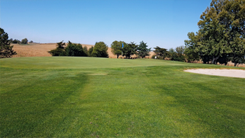 Hole 2 at Gibbon Valley View Golf Course in Gibbon, Nebraska