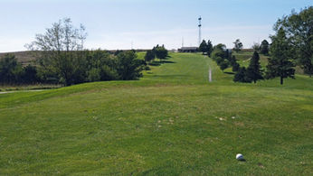 Hole 9 at Gibbon Valley View Golf Course in Gibbon, Nebraska