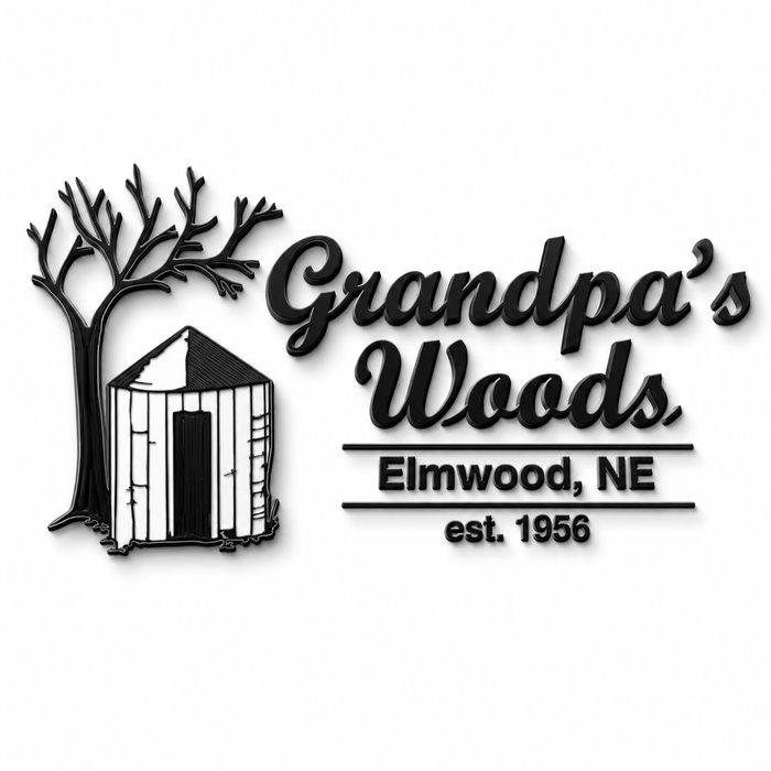 Grandpa's Woods Golf Course logo