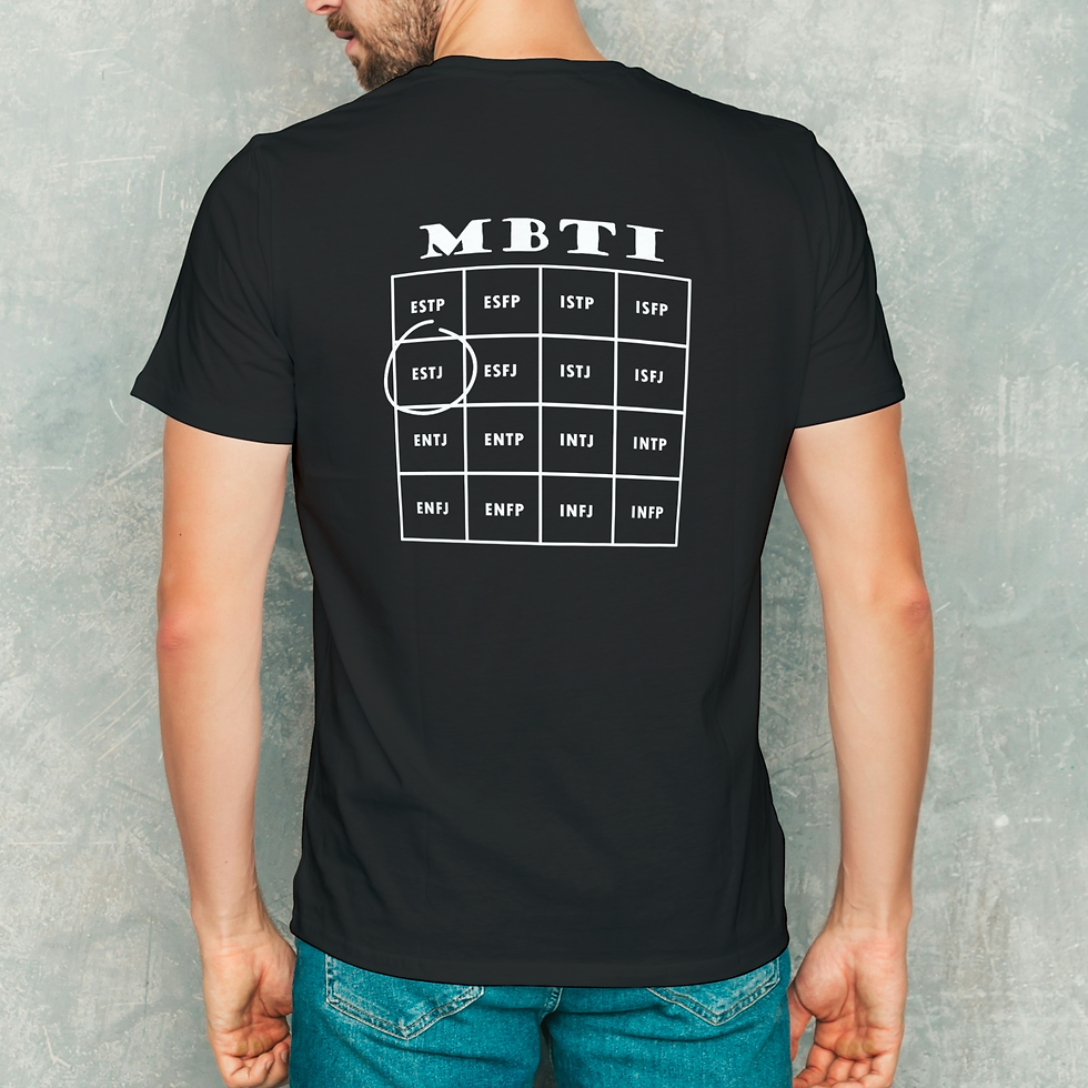 縮圖：【E人系列】MBTI 雙面Tee訂製