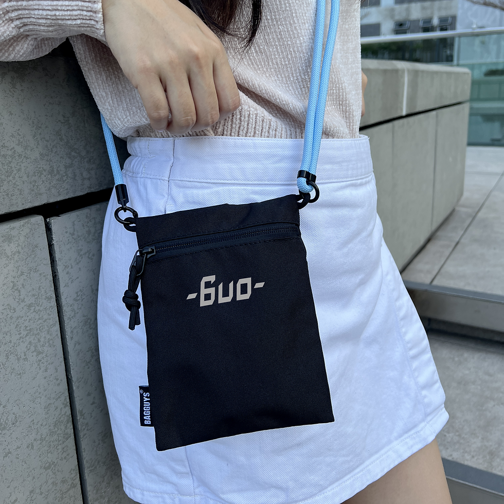 縮圖：【6UO】小斜揹袋 (配多功能掛帶)