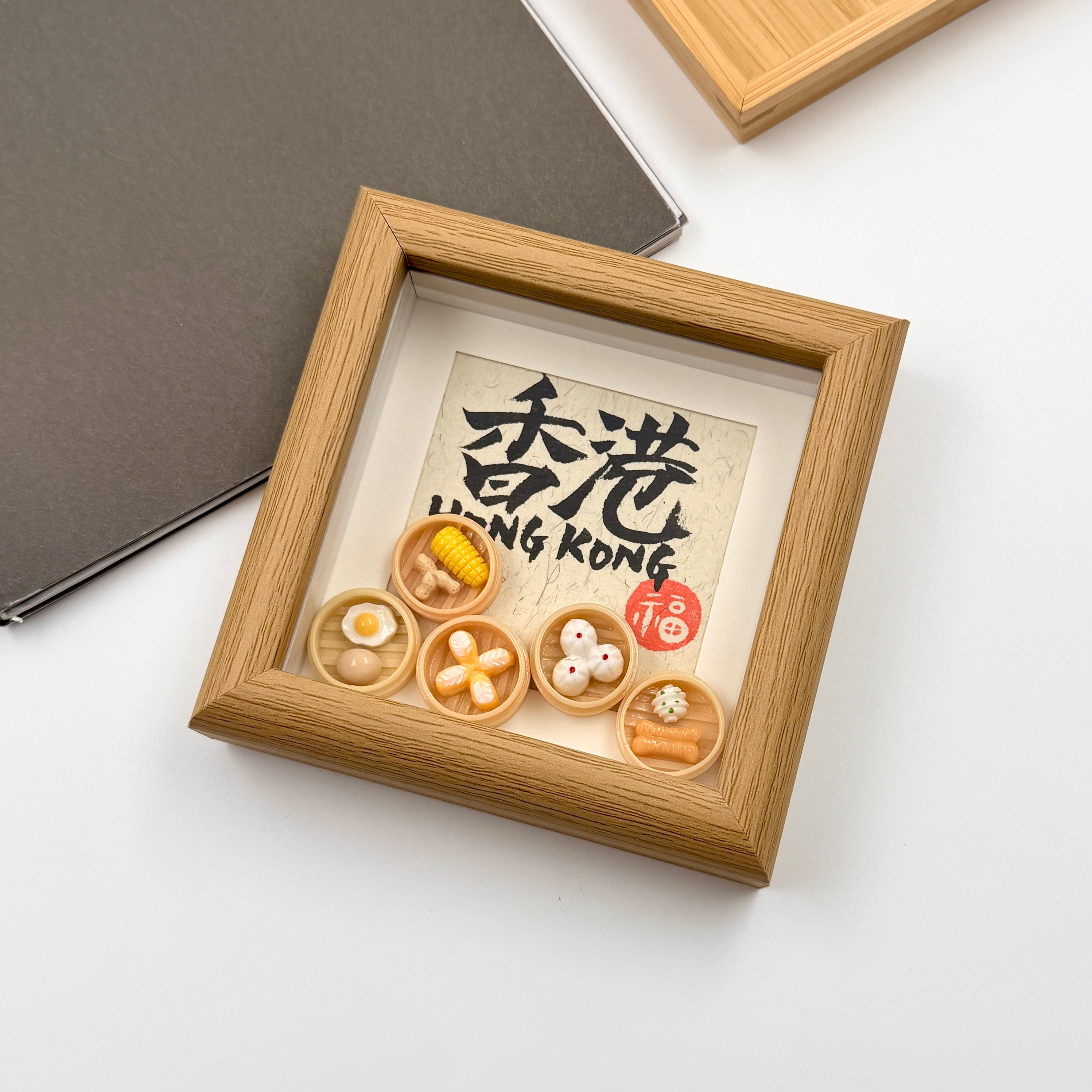【點心粒粒】自訂手寫書法迷你相架