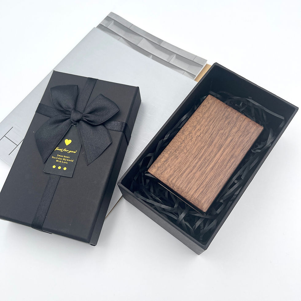 縮圖：【自訂中文細字】RFID原木卡盒