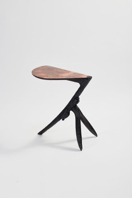 Ou Hasie Praying Mantis Side Table in Ebonsied Ash
