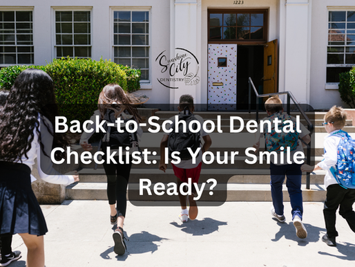 back to school dental checklist