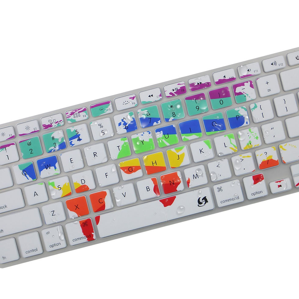 Miniatura: Cubre Teclado Mapamundi