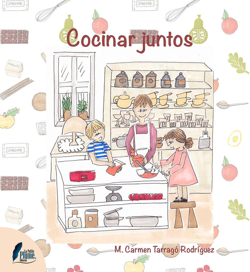 Cocinar Juntos cuento infantil recetas la petite plume editorial