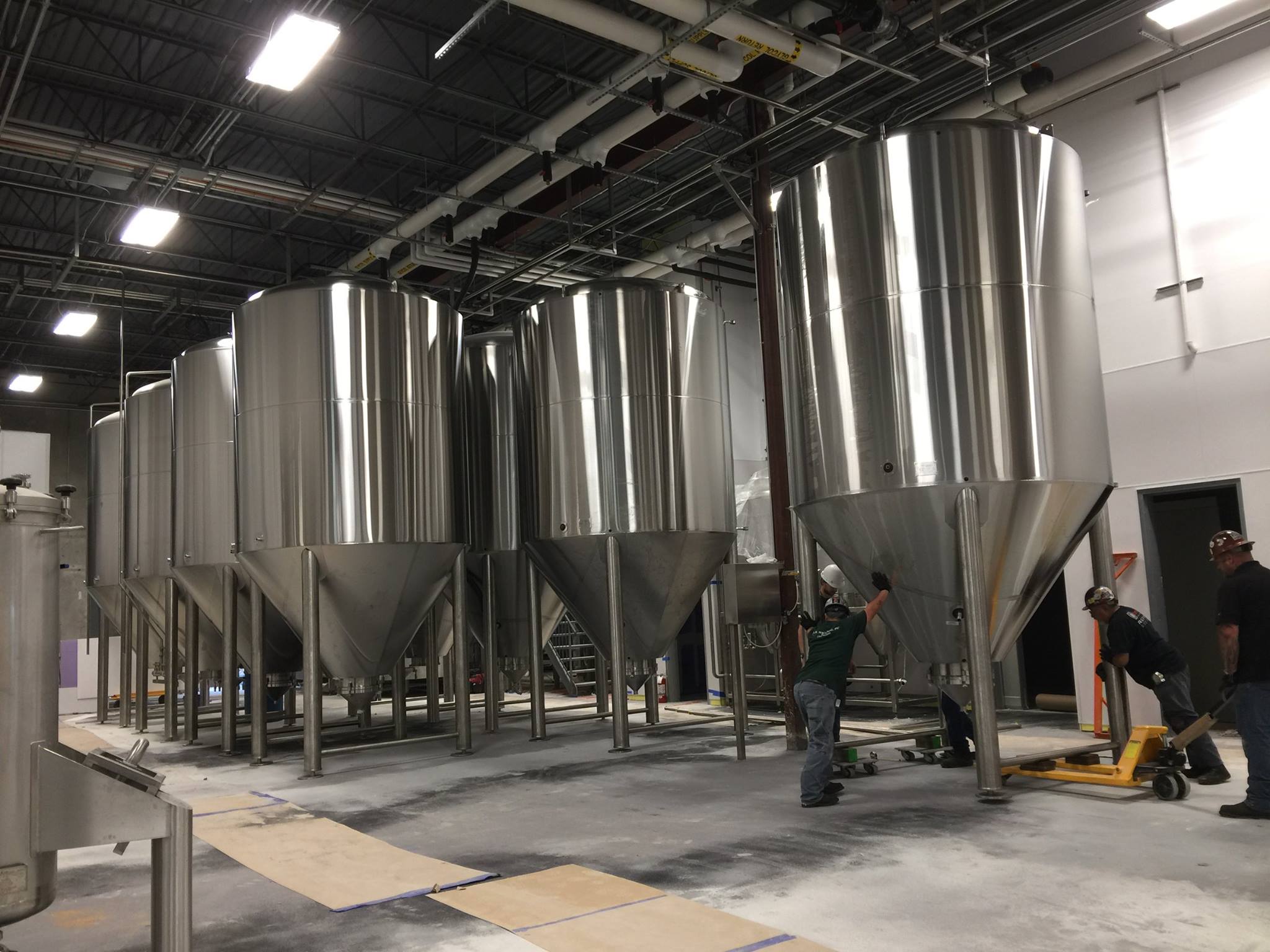 Celis Brewery Tanks