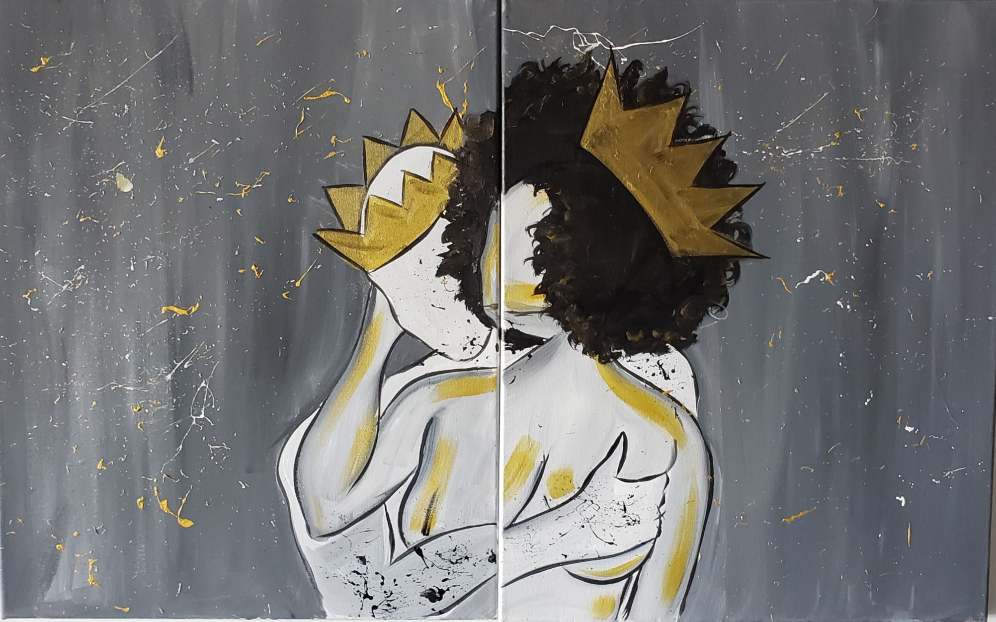 "A KING AND HIS QUEEN"