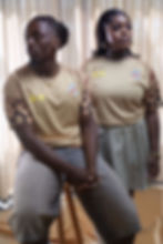 Maillot ZAPO et MABELE sur 2 mannequins