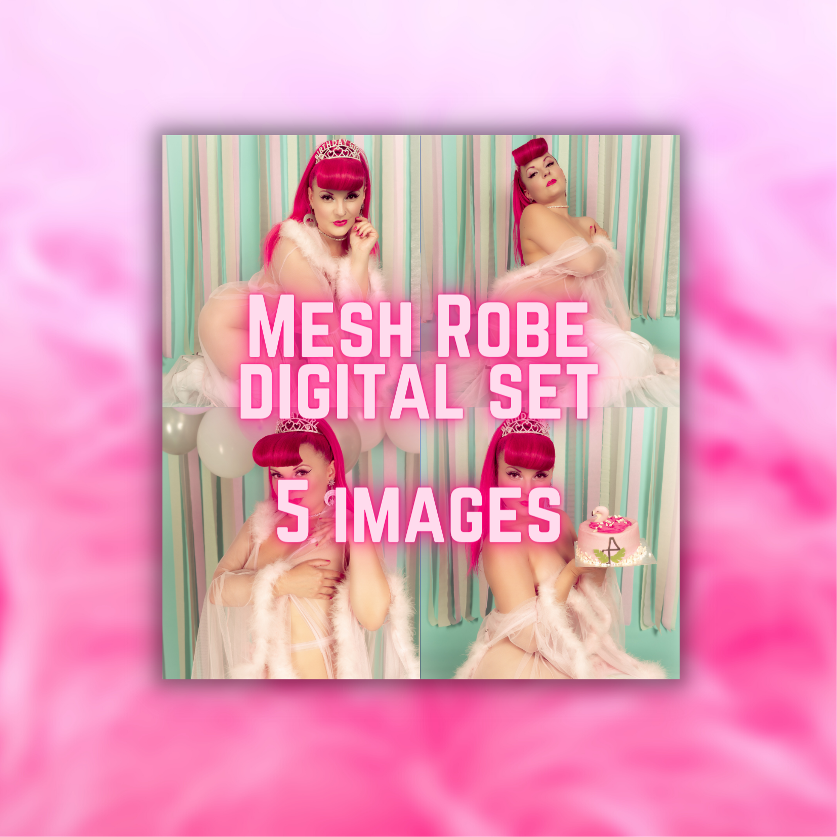 Birthday Robe - 5 Image Digital Set