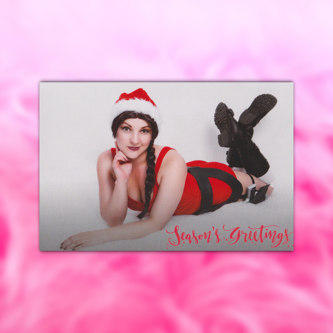 Lara Croftmas Card