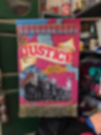 JUSTICE 100cm X 80cm