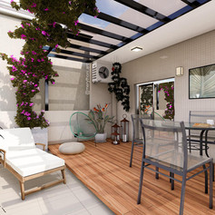 Área externa residencial
