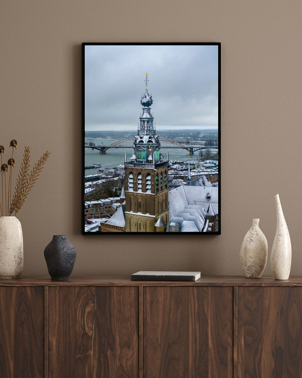 Thumbnail: Luxe Aluminium Fotolijst (Mat Zwart)