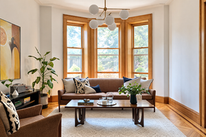 a brownstone restored