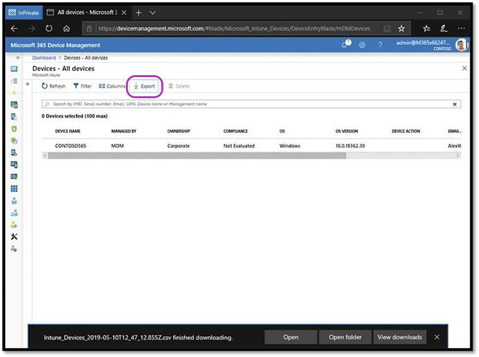 Figure 4: MDM Exporting (Source: Bettany & Warren, 2019, p.69).