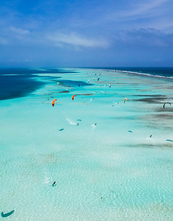 kitesurf en los roques