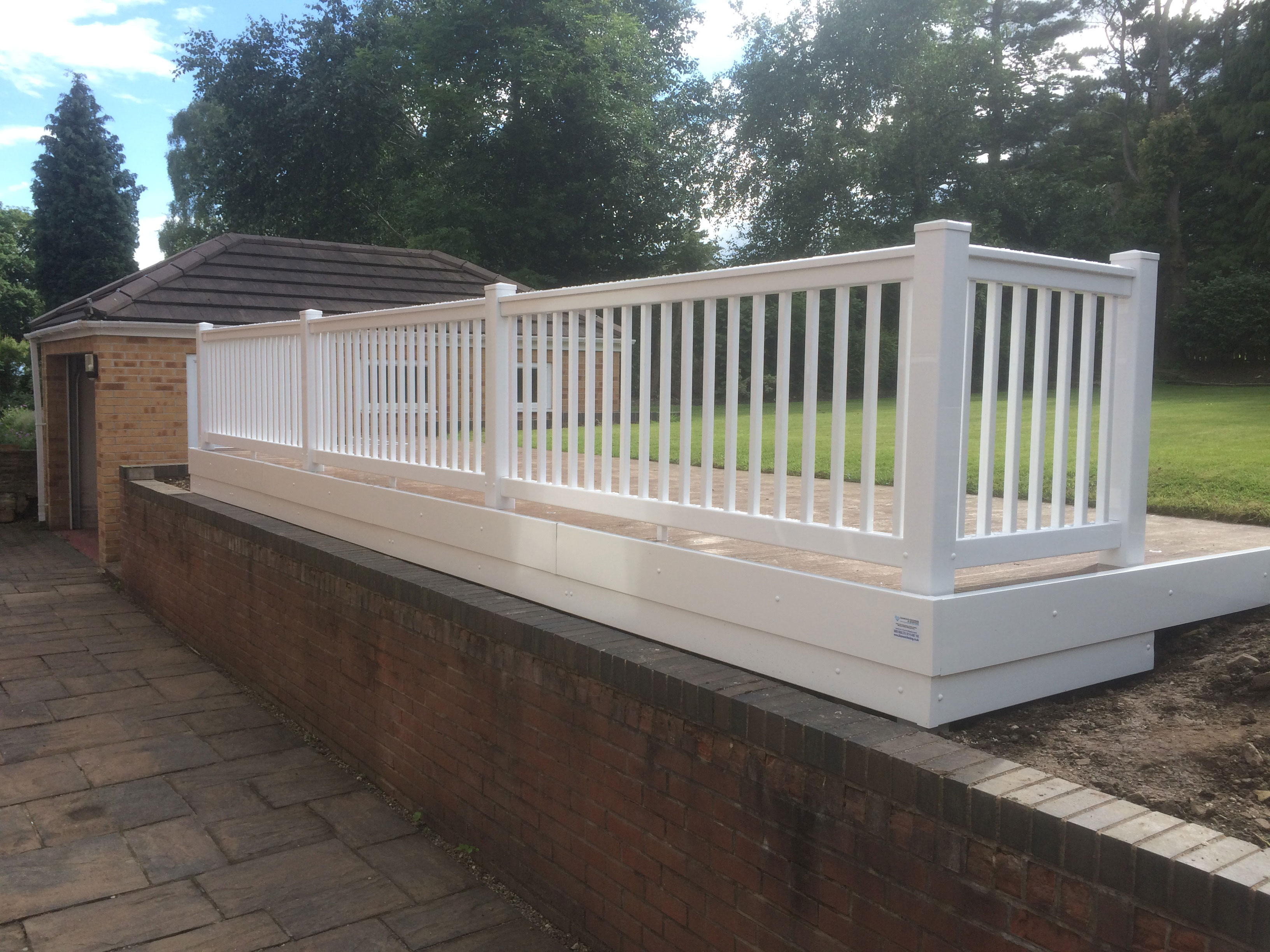 Diamond Decking uPVC Maintenance Free Plastic Garden Decking