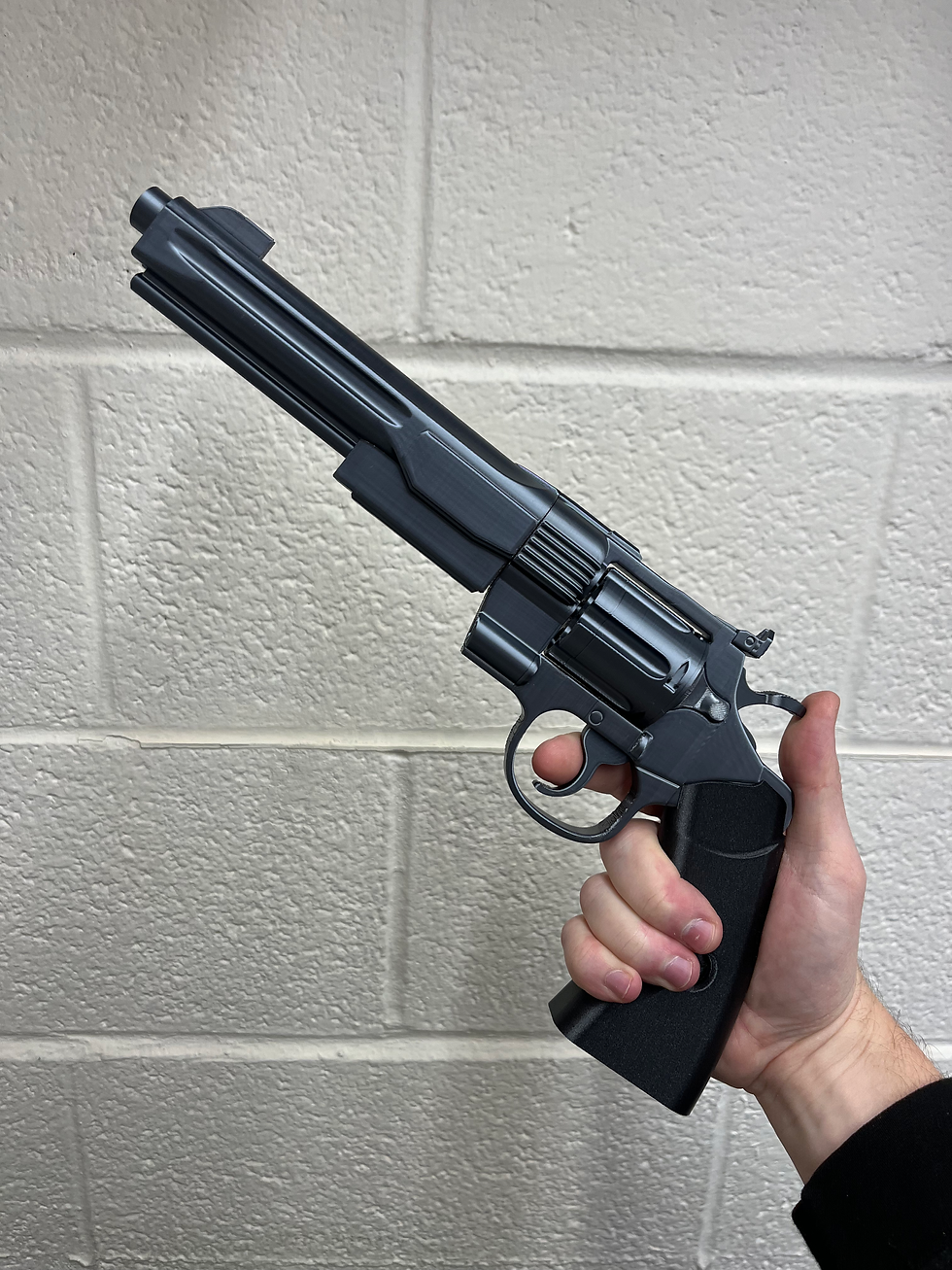 Mandalorian Beskar Revolver