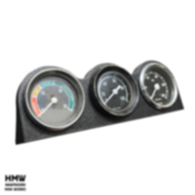 Triple 52mm Gauge Pod - Carbon Fibre