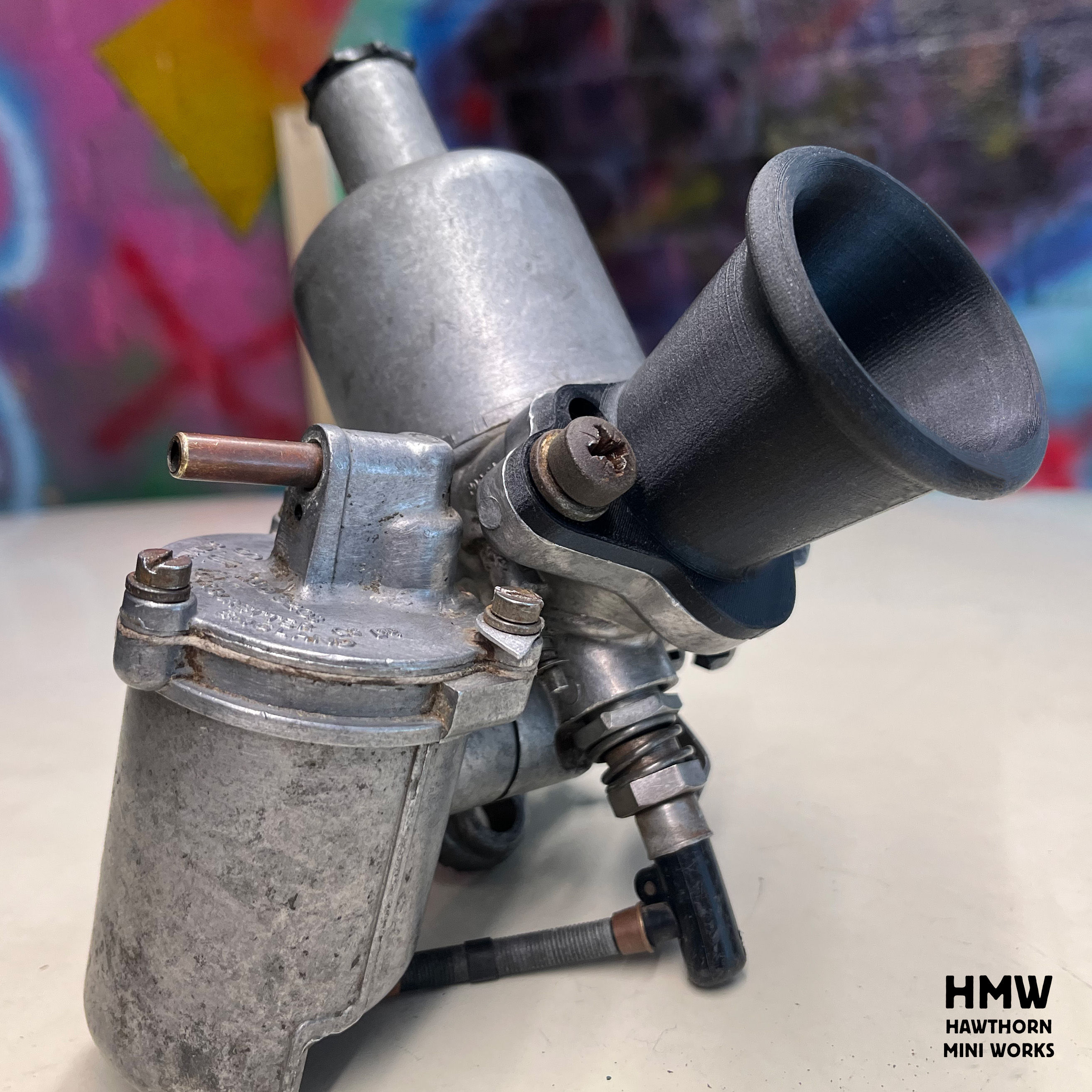 2 Inch Velocity Stack for HS2 Carburettor - Carbon Fibre