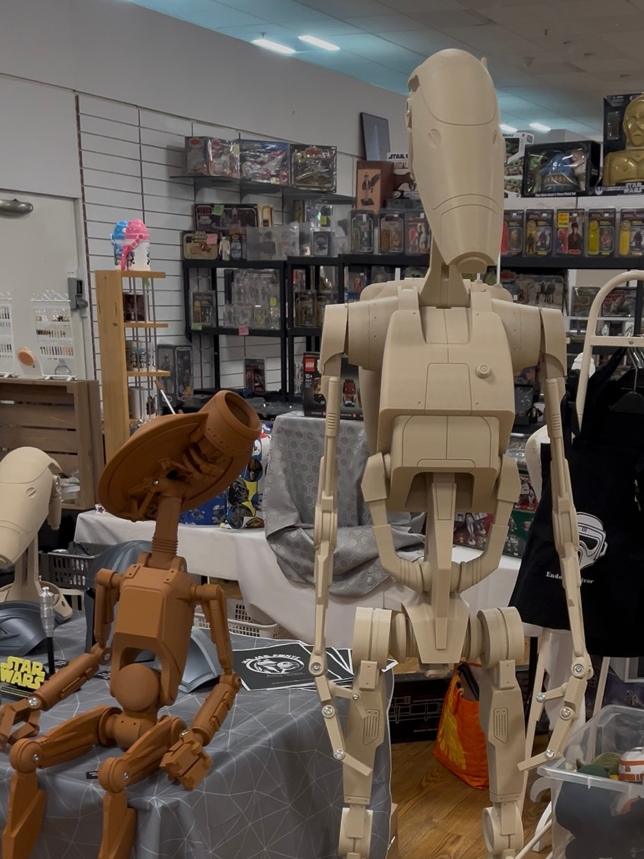 Thumbnail: Full Size Battle Droid - 1:1 Replica, Fully Built
