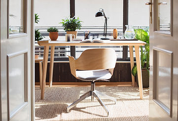 Espace de travail moderne à domicile