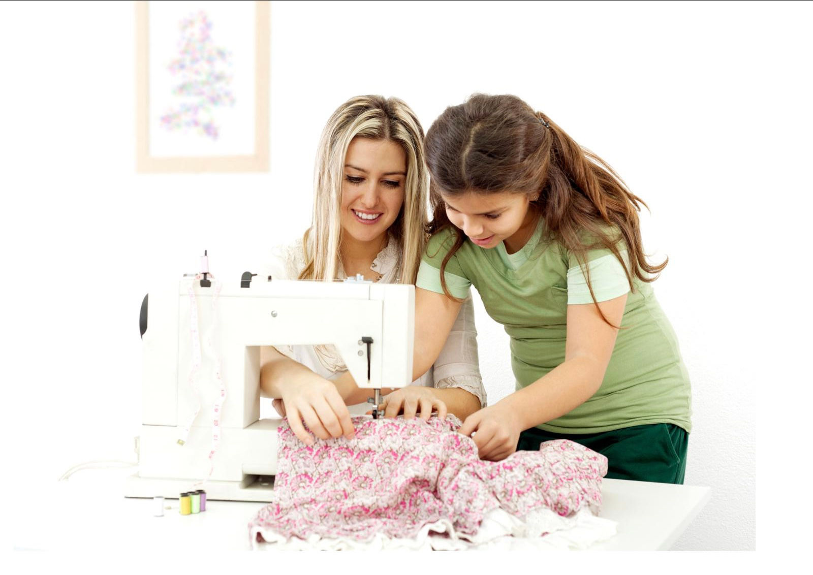 Mum & Daughter sewing day.