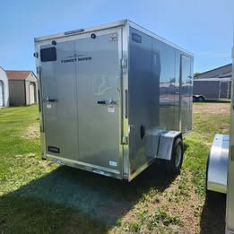 Thumbnail: New 2027 Lightning 6' x 12' All-Aluminum Enclosed Trailer