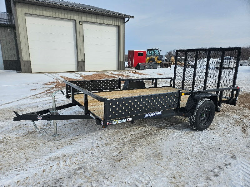 New 2026 Sure-Trac 7' x 12' Tube-Top ATV Trailer