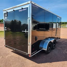 Thumbnail: New 2027 Haul-About "Bobcat" 7' x16' Enclosed Trailer