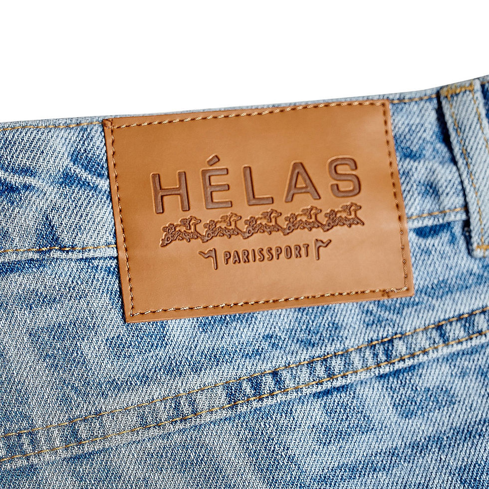 サムネイル： HELAS  WAVE DENIM PANT