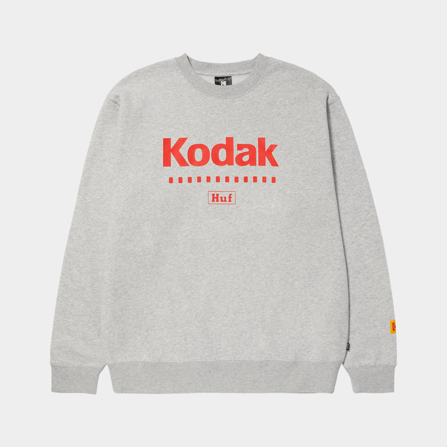 HUF x KODAK GOLDEN HOUR CREWNECK ASH