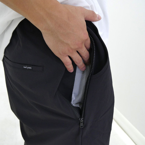 FAKIE STANCE DRAW CORD SHORT PANTS BLACK | GRAVITY FUKUOKA