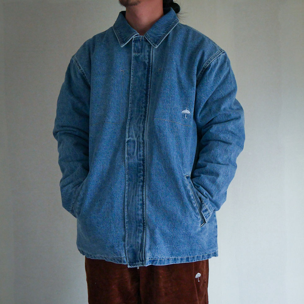 サムネイル： HELAS RENTRÉ DENIM PADDED JACKET LIGHT BLUE