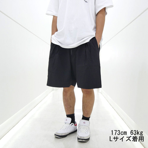 FAKIE STANCE DRAW CORD SHORT PANTS BLACK | GRAVITY FUKUOKA