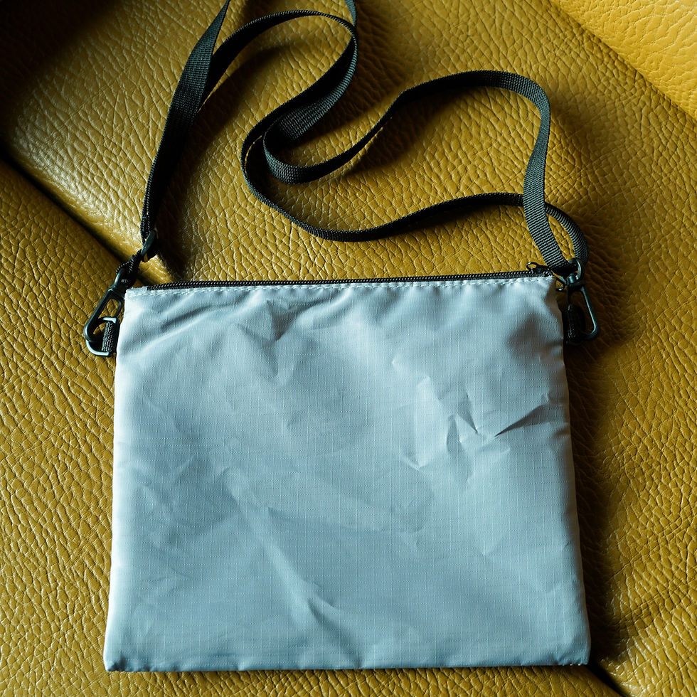 サムネイル： 【4月12日発売商品】JIBUNLASICK x GRAVITY NYLON BAG GREY