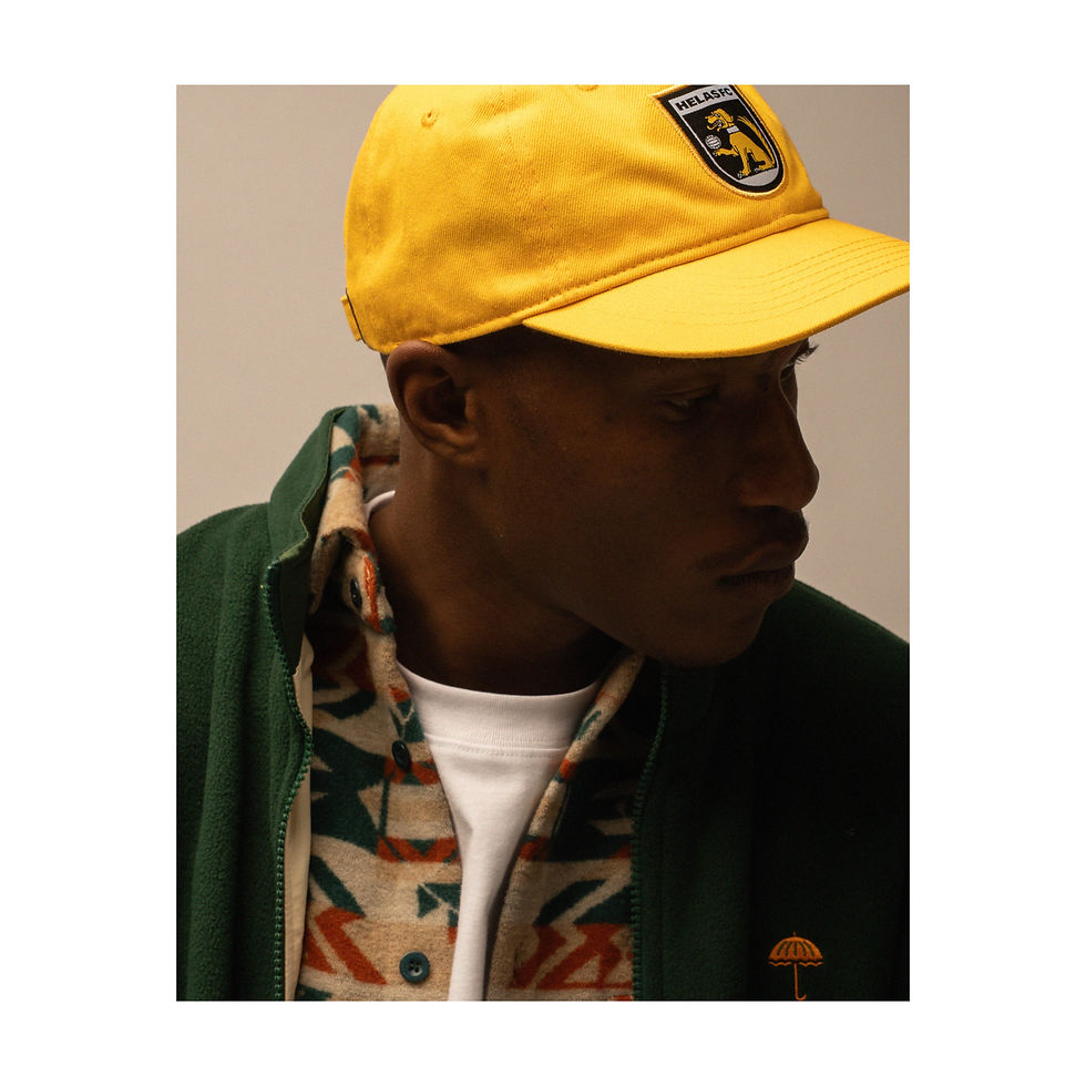 サムネイル： HELAS FC CAP YELLOW