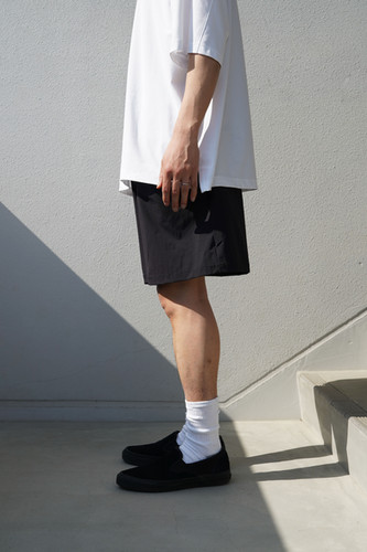 FAKIE STANCE DRAW CORD SHORT PANTS BLACK | GRAVITY FUKUOKA