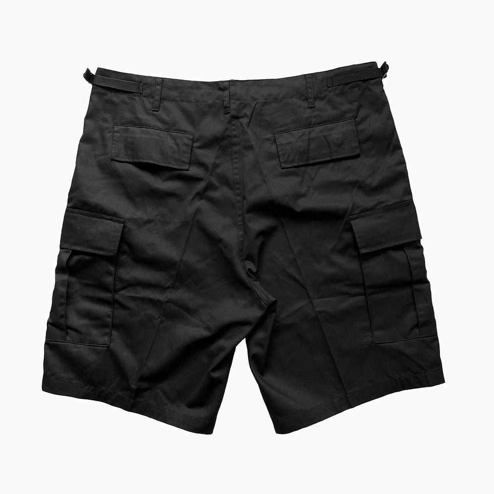 サムネイル： GHOST - ORIGINAL CARGO SHORTS BLACK