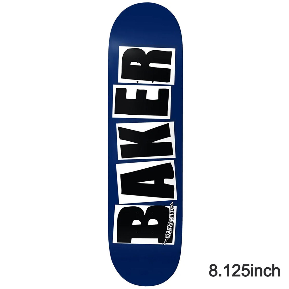 BAKER BRAND LOGO DECK NAVY 8.125