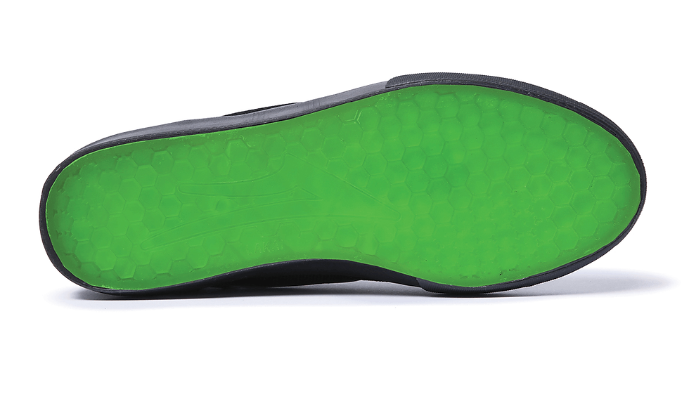 サムネイル： LAKAI x YEAH RIGHT STAPLE BLACK / UV GREEN SUEDE