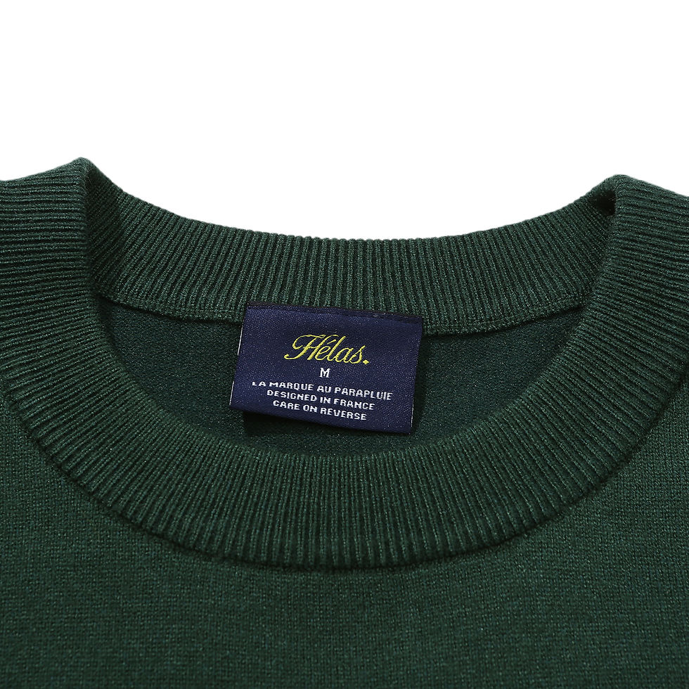 サムネイル： HELAS GROOVE CREWNECK KNIT