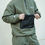 サムネイル： DAMAGE Tundra Quarter Zipper Jacket Army Green