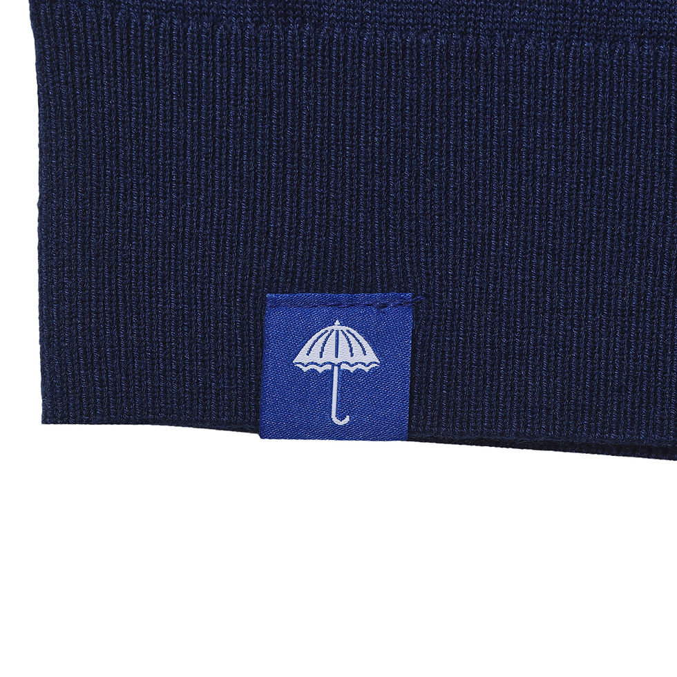 サムネイル： HELAS HORSES CREWNECK KNIT NAVY
